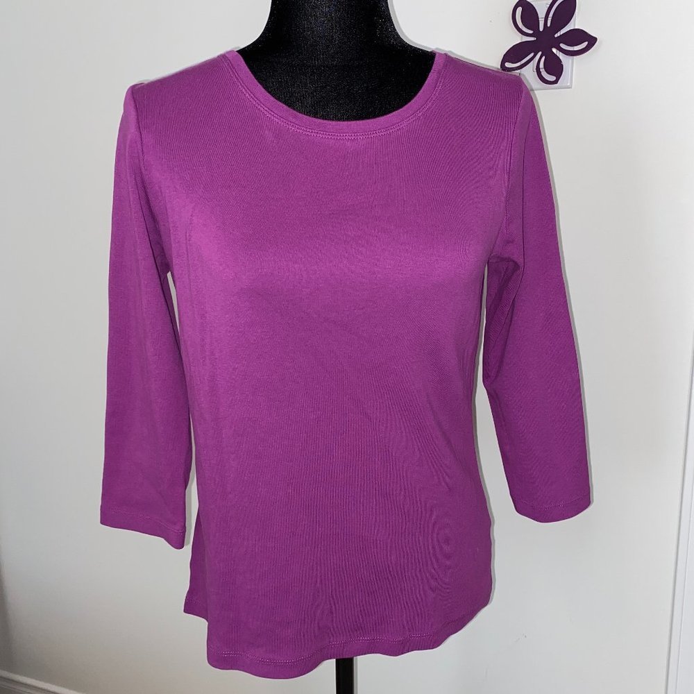 Fuchsia Pink Casual Top
